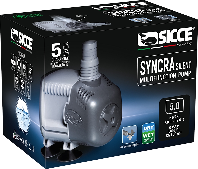 SICCE Čerpadlo Syncra Silent 5.0 5000 l/h