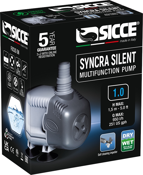 SICCE Čerpadlo Syncra Silent 1.0 950 l/h