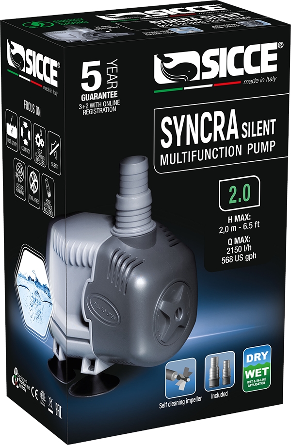 SICCE Čerpadlo Syncra Silent 2.0 2150 l/h