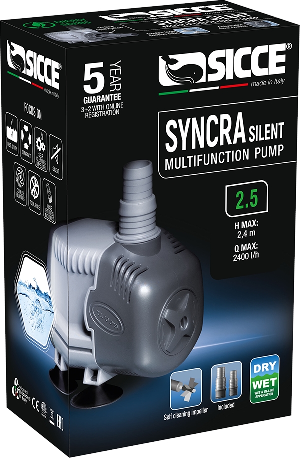 SICCE Čerpadlo Syncra Silent 2.5 2400 l/h