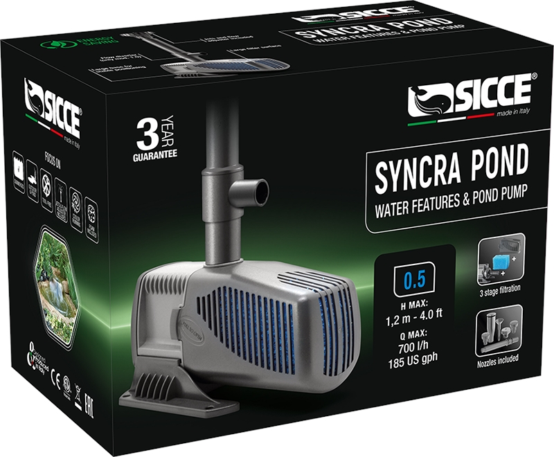 SICCE Čerpadlo Syncra Pond 0.5 700 l/h