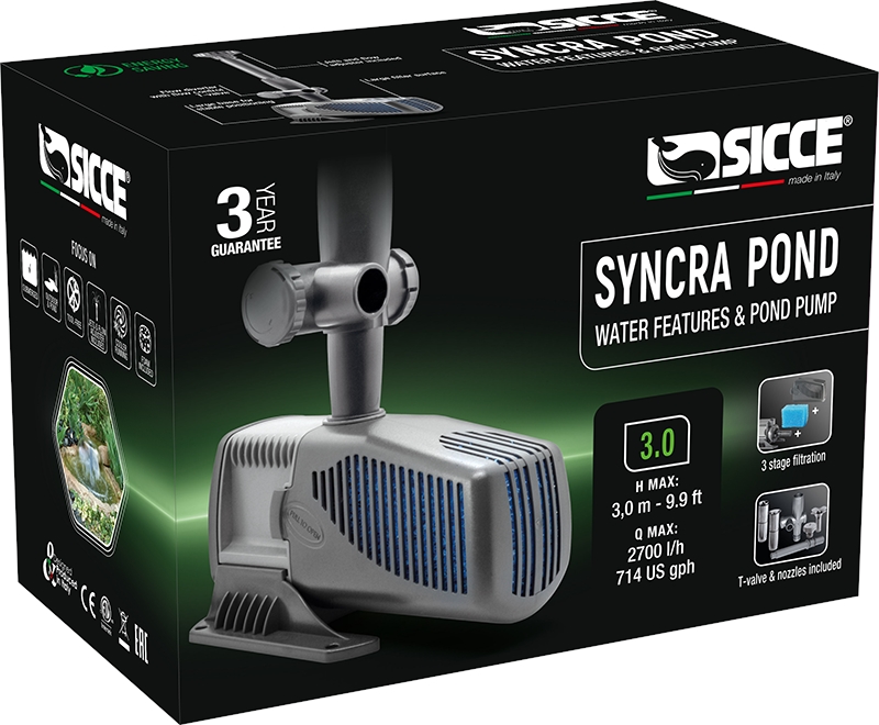 SICCE Čerpadlo Syncra Pond 3.0 2700 l/h