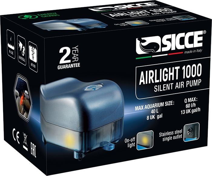 SICCE Vzduchovací motorek Air Light 1000, 60 l/h