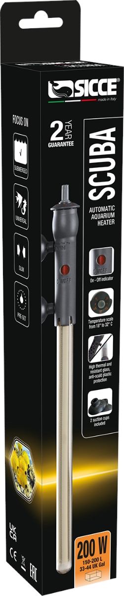SICCE Scuba topítko 200 W, 300-400 l