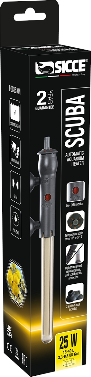 SICCE Scuba topítko 25 W, 20-25 l