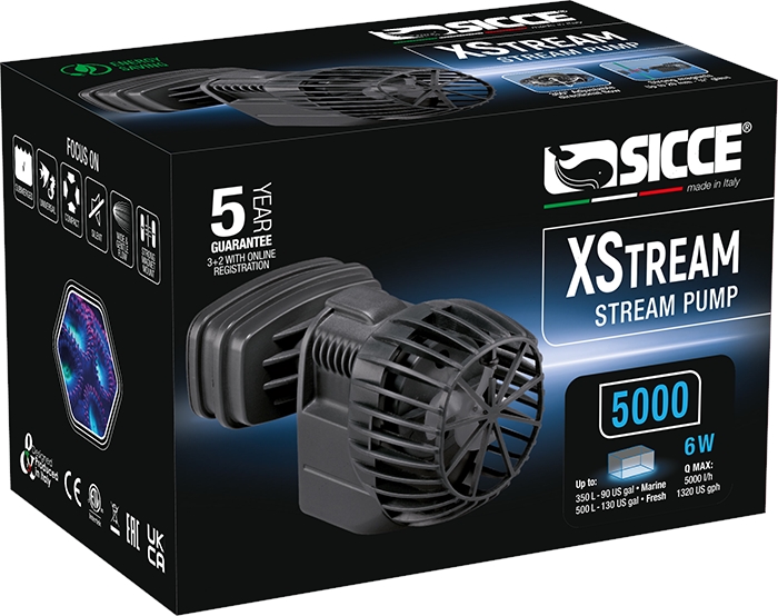 SICCE Čerpadlo XStream 5000 l/h, 5,5 W