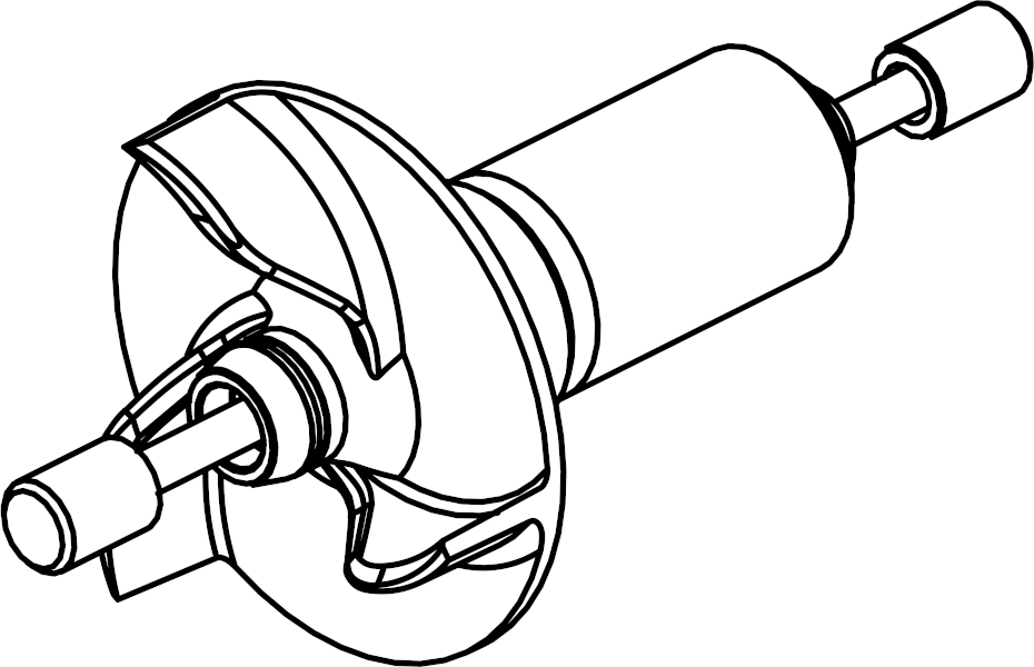 SICCE Náhradní díl Rotor pro čerpadlo Multi 14000e (SGR0040)