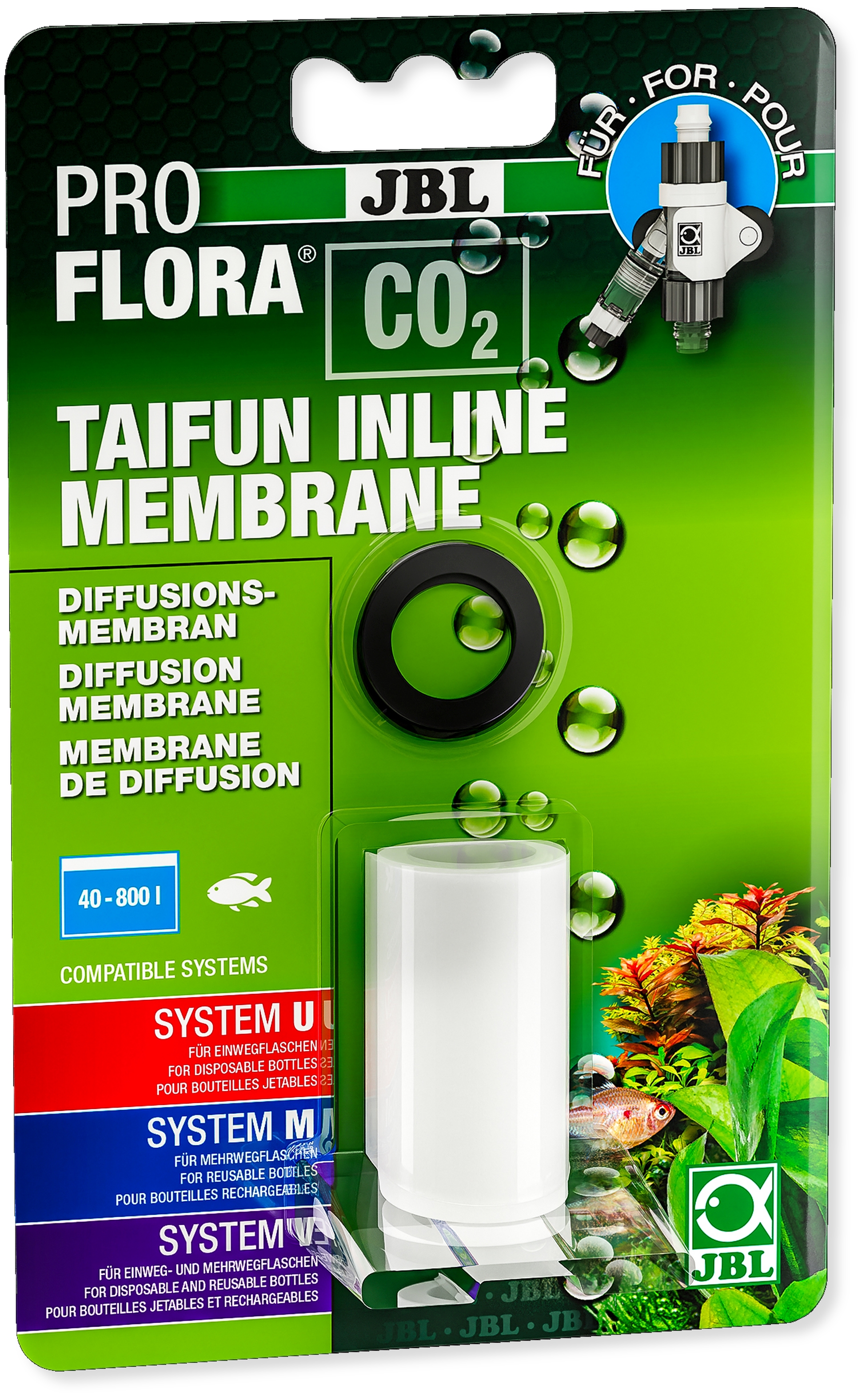 JBL Membrána pro difuzér ProFlora CO2 Taifun inline