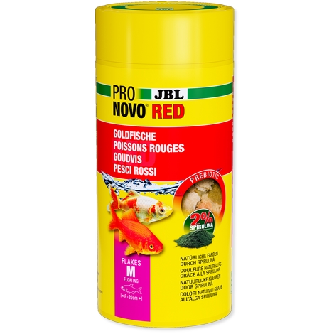 JBL Krmivo ProNovo Red Flakes M, 1000ml