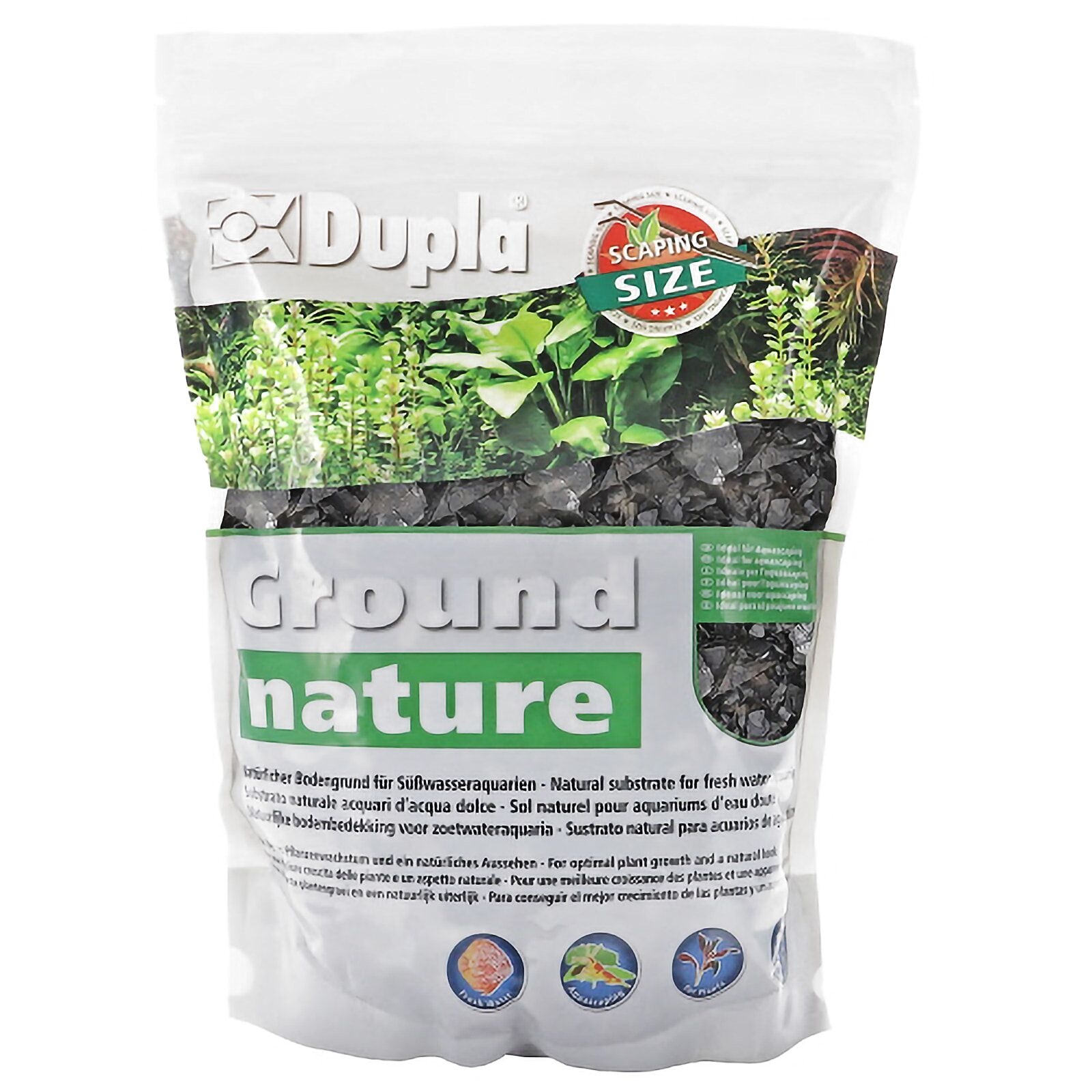 HOBBY Substrát Ground Nature Black Chips 10-30mm, 2kg