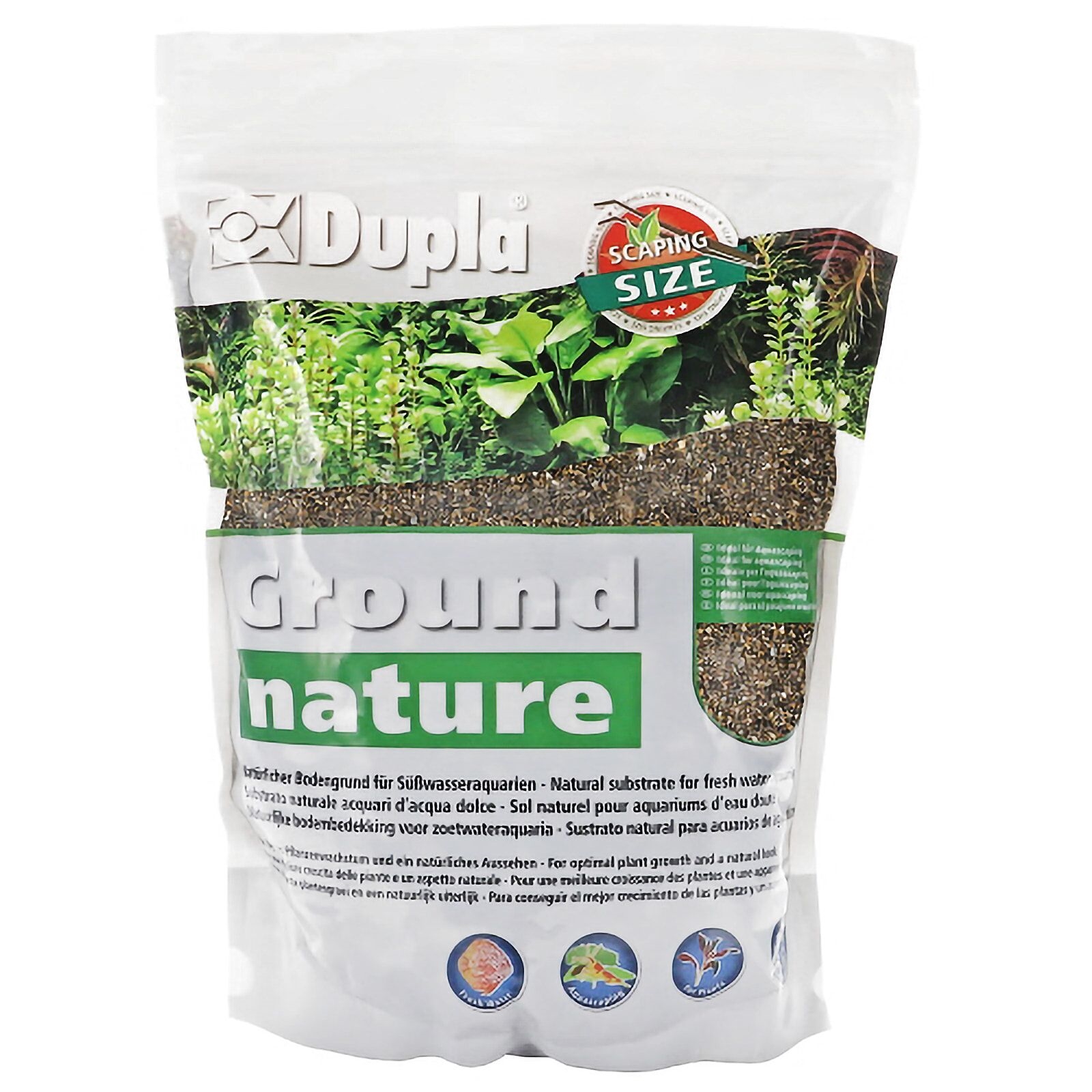 HOBBY Substrát Ground Nature Glacier Gravel 1-2mm, 2kg