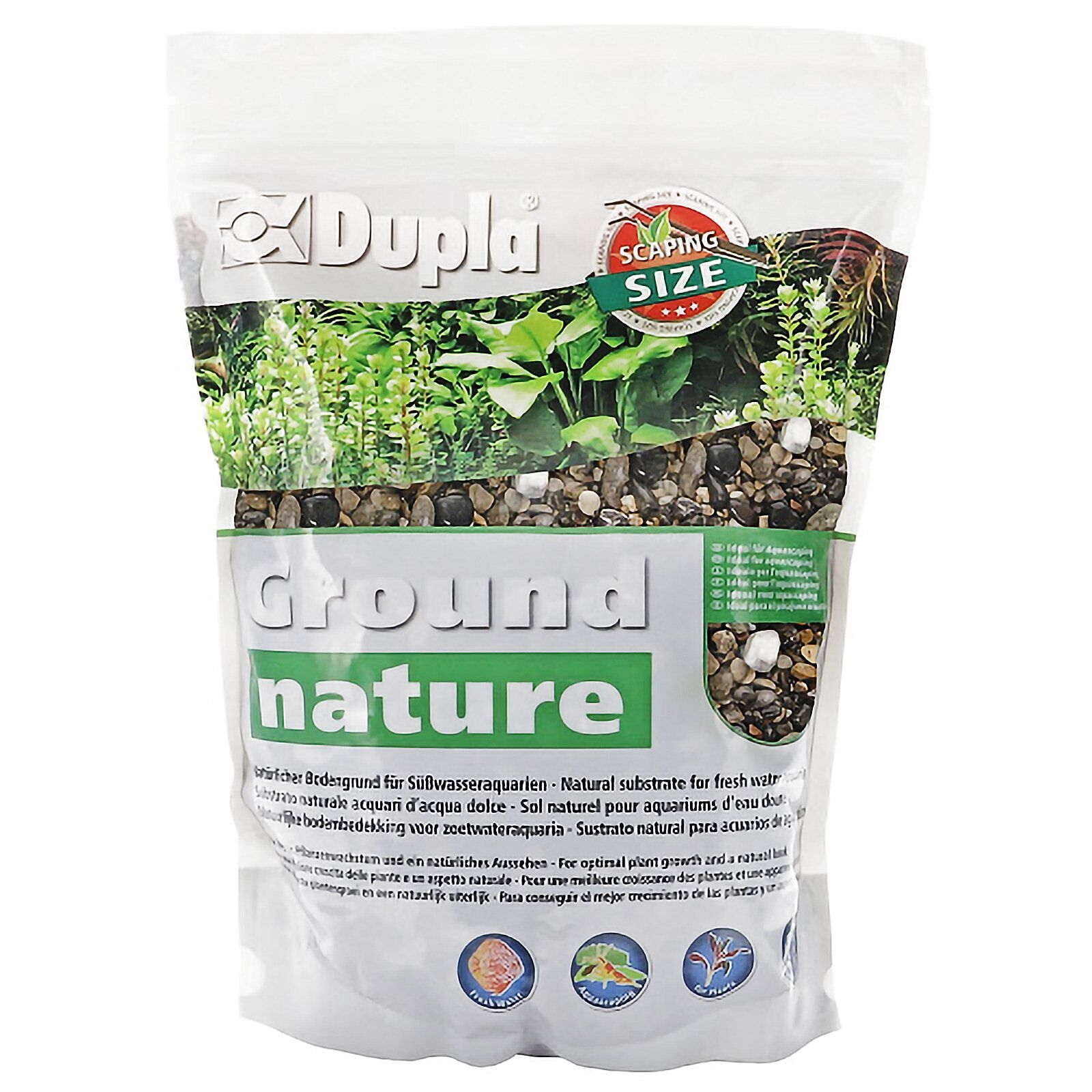 HOBBY Substrát Ground Nature River Pebbles 0-16mm, 2kg