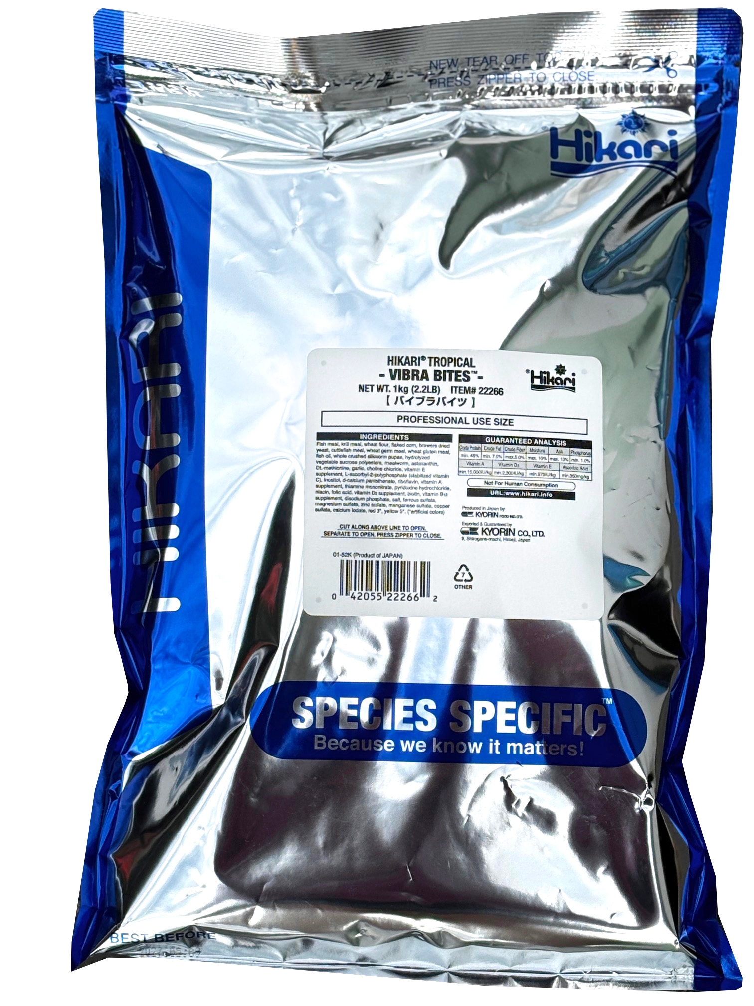 HIKARI Krmivo VIBRA BITES 1KG