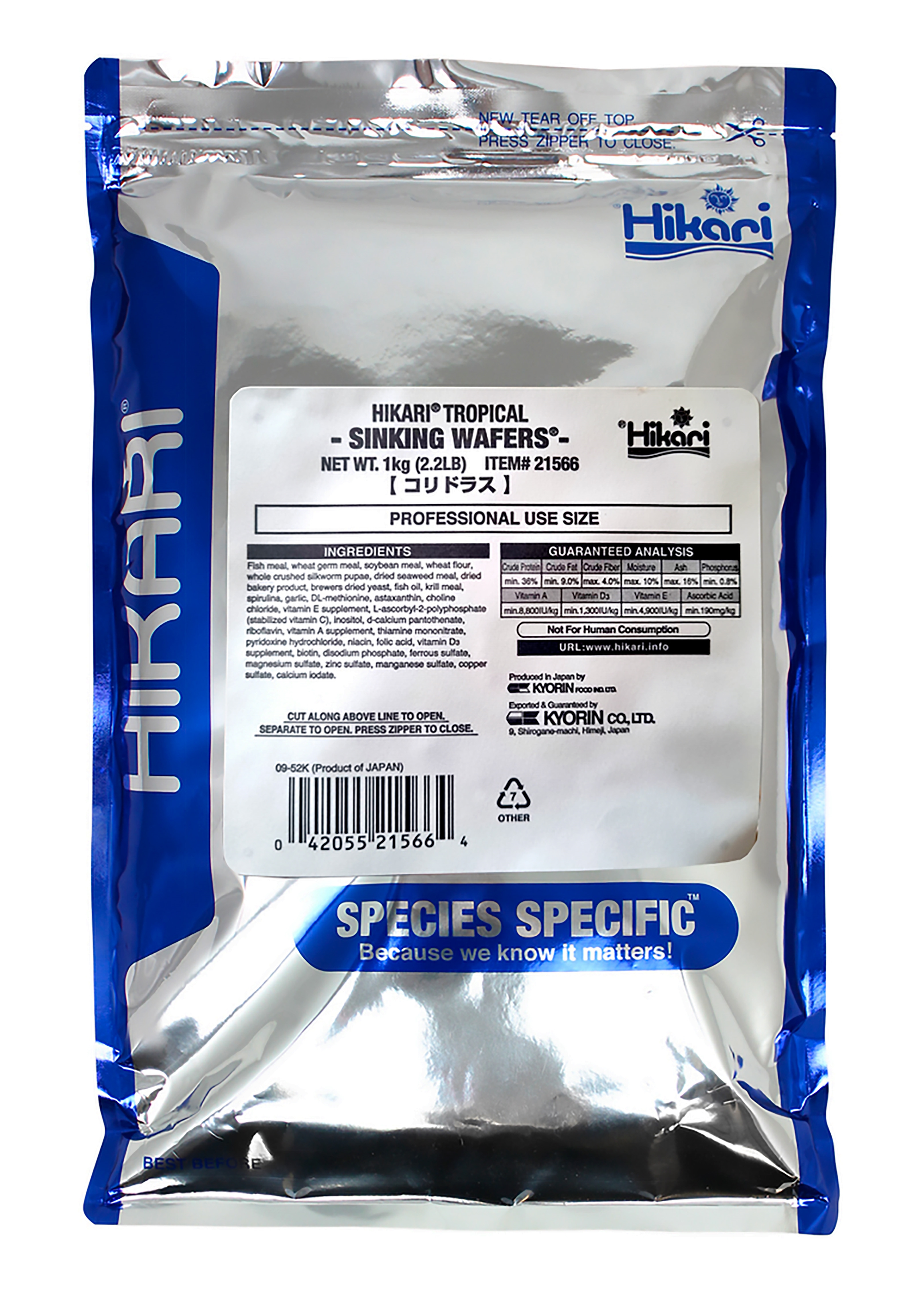 HIKARI Krmivo Sinking Wafers 1 kg