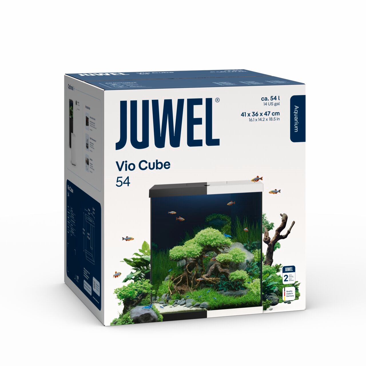 Juwel akvarijní set Vio Cube 54 černé