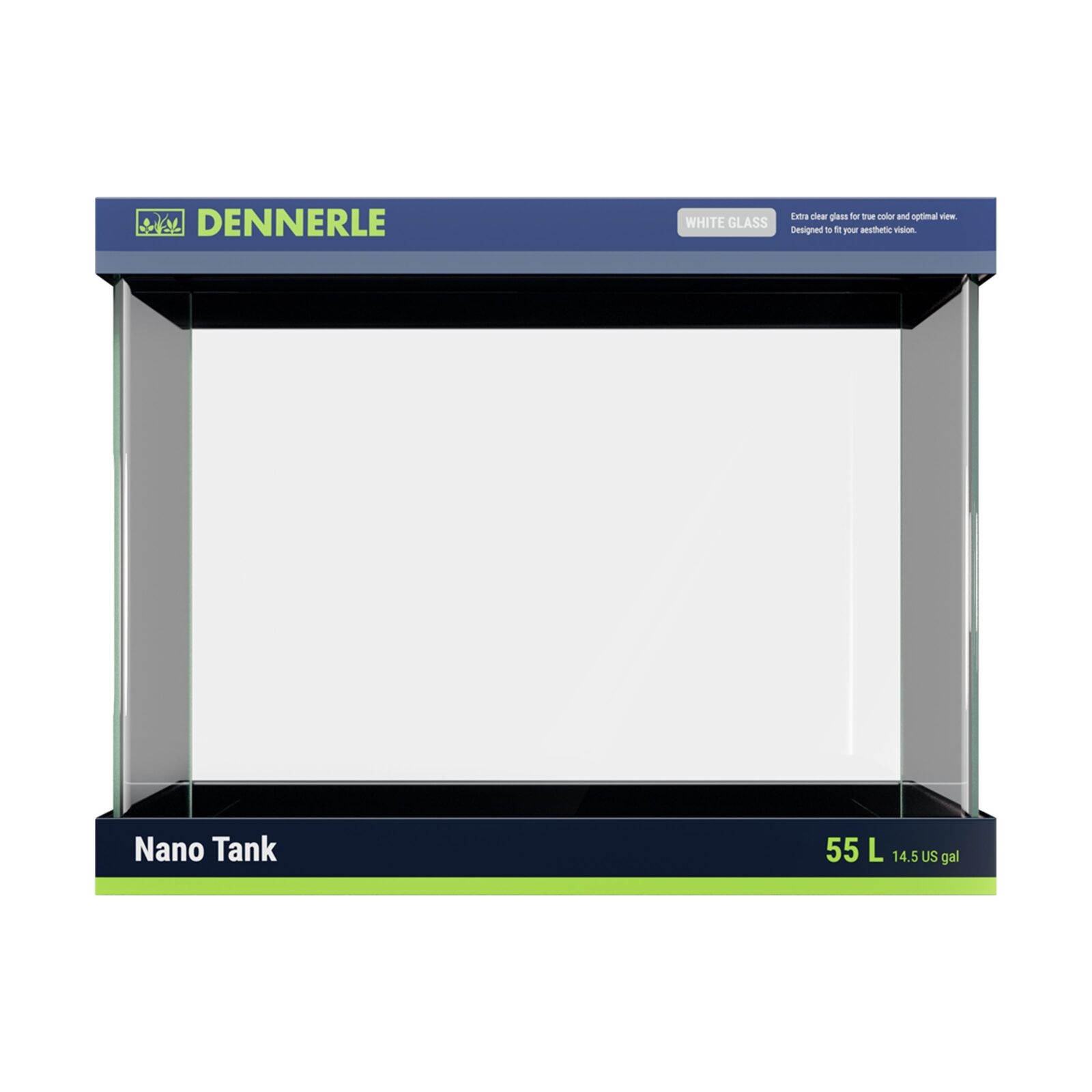 DENNERLE NANOTank white glass 55 L