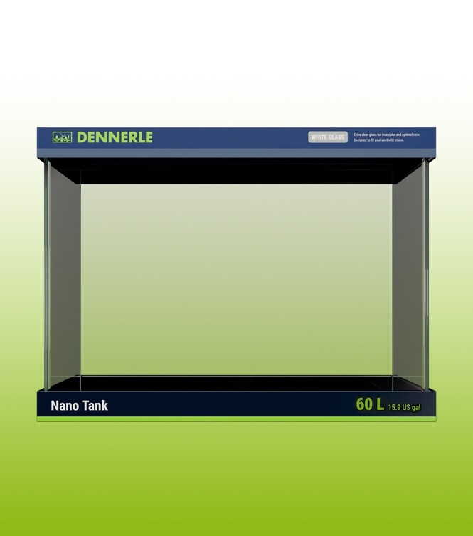 DENNERLE NANOTank white glass 60 L