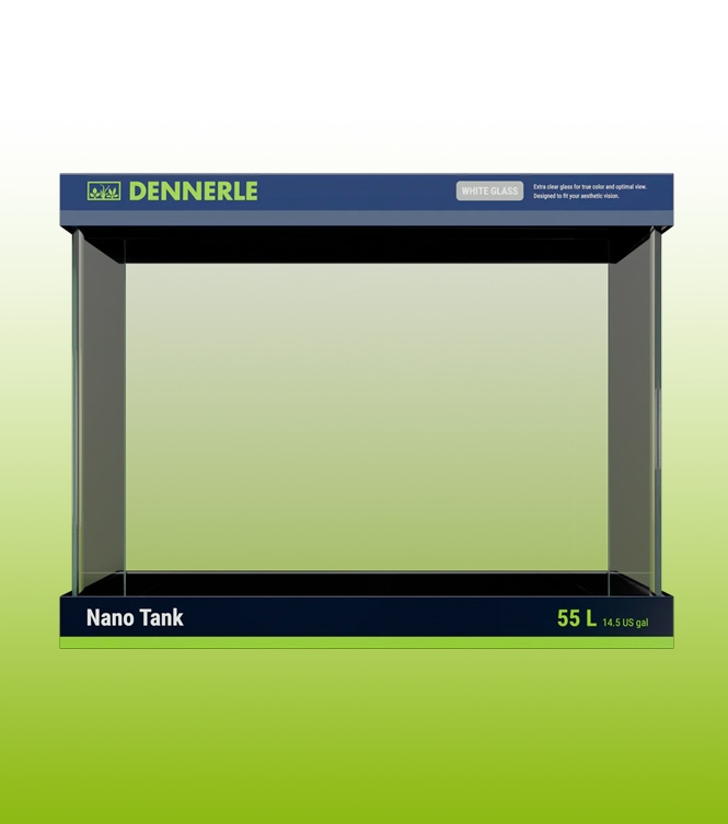 DENNERLE NANOTank white glass 55 L