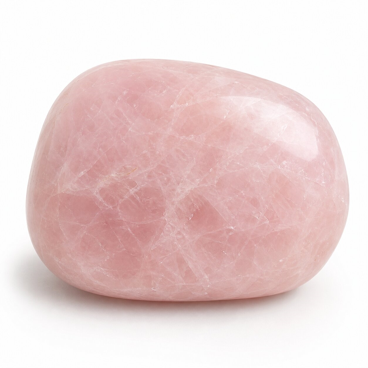 Rosequarz, tumbled, ap. 1 kg/pc
