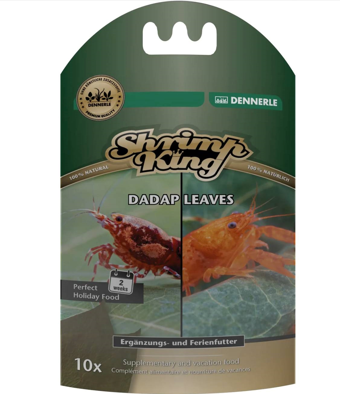 Dennerle Krmivo Shrimp King Dadap Leaves
