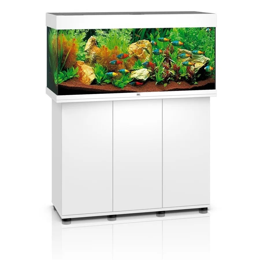 Juwel Rio 240 LED akvarijní set se skříňkou SBX bílý