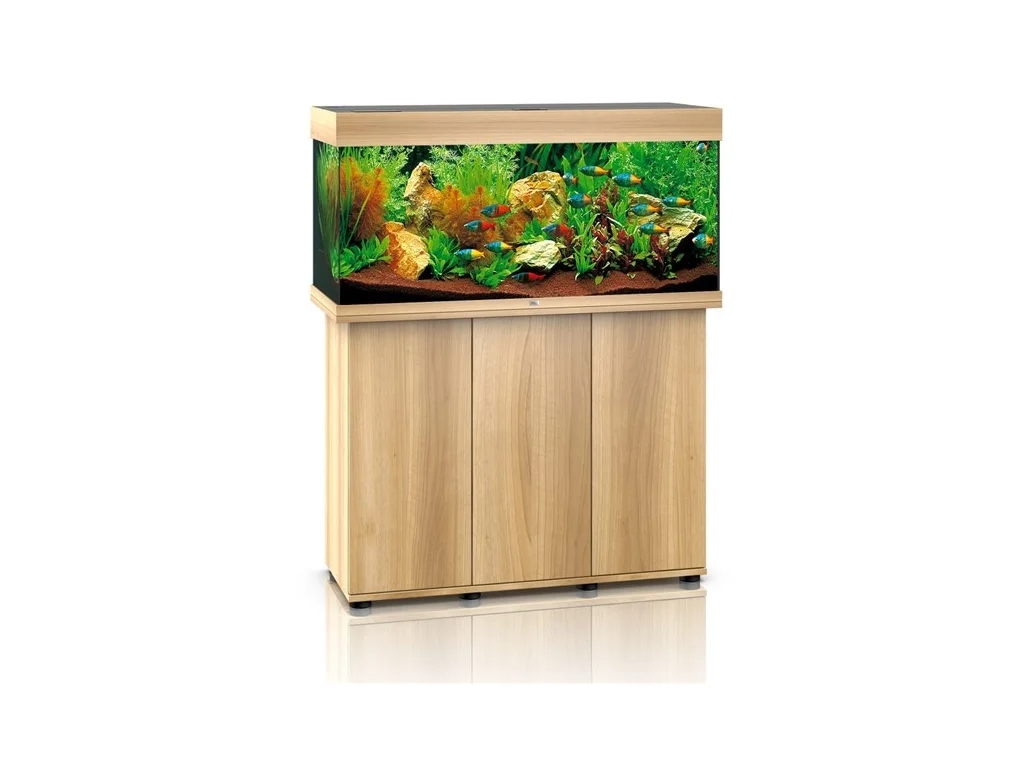 Juwel Rio 240 LED akvarijní set se skříňkou SBX světle hnědý