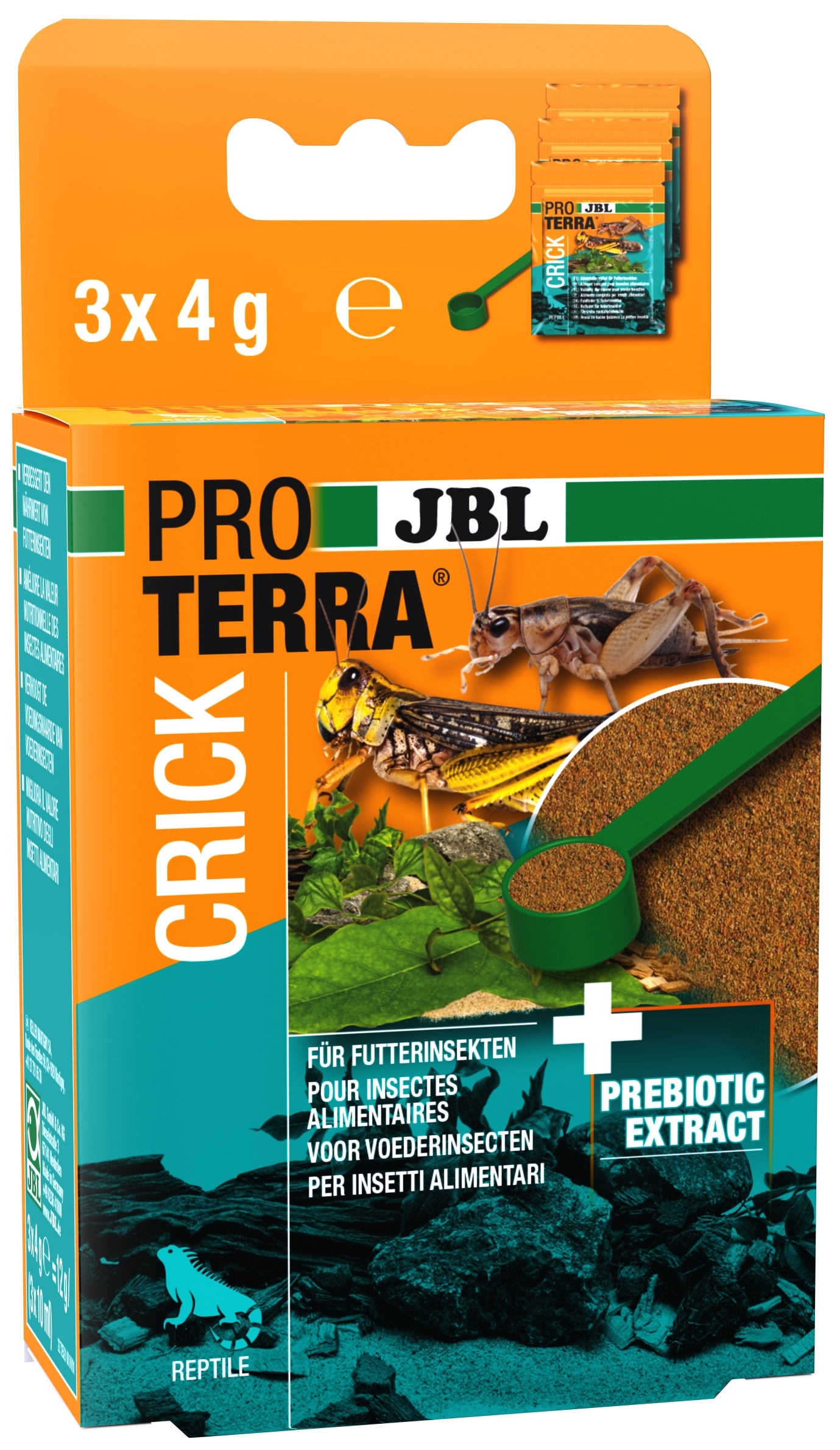 JBL PROTERRA CRICK 3X10ml