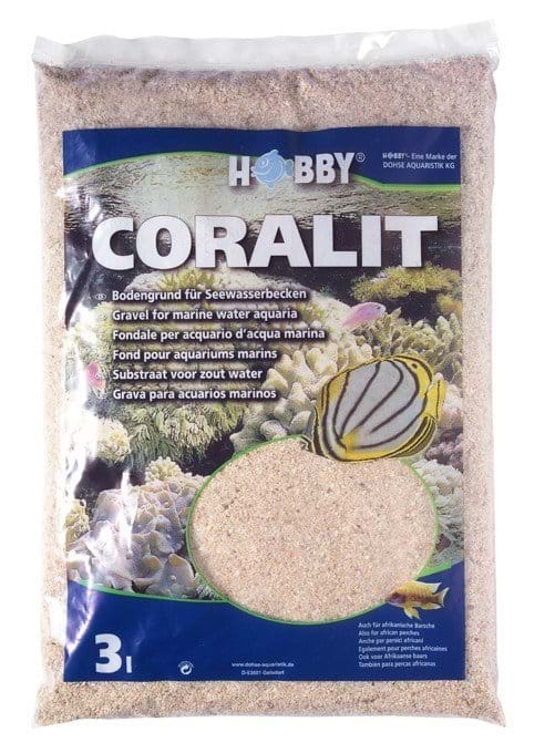 HOBBY Coralit korálový písek hrubý 5-10 mm, 3 l