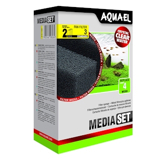 AQUAEL Příslušenství Filtrační houba pro filtr FAN 3 Plus, 2 ks