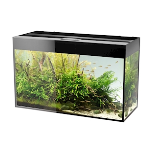 AQUAEL Akvarijní set GLOSSY 150, 405 l, černé lesklé