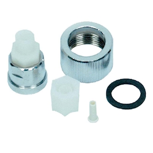 DENNERLE Náhradní díl Montážní sada k ventilu, chrom pro reverzní osmózu 7039, 7040